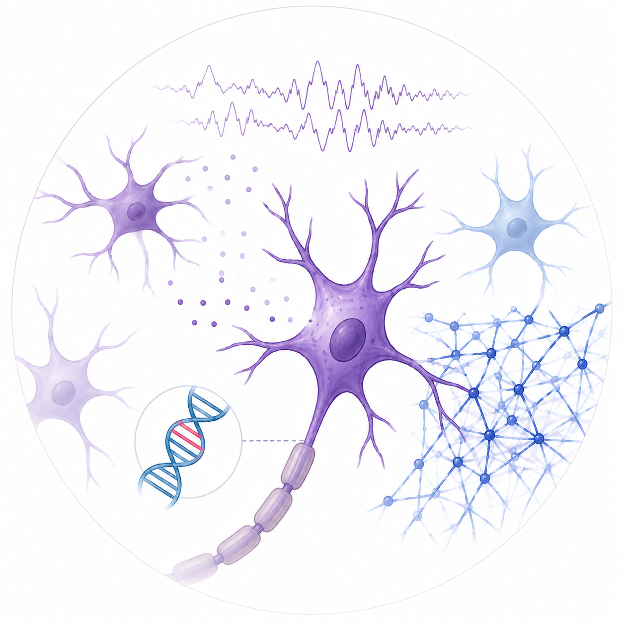 Microscopy image representing epilepsy research