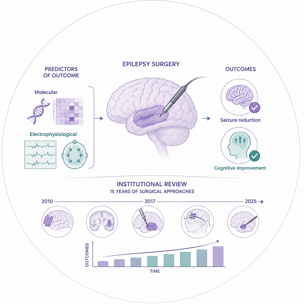 Epilepsy surgery outcomes research image